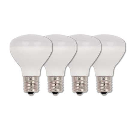 Westinghouse Bulb Flood LED Dimmablemable 4W 120V R14 2700K Soft White E17 Intr Base, 4PK 4515420